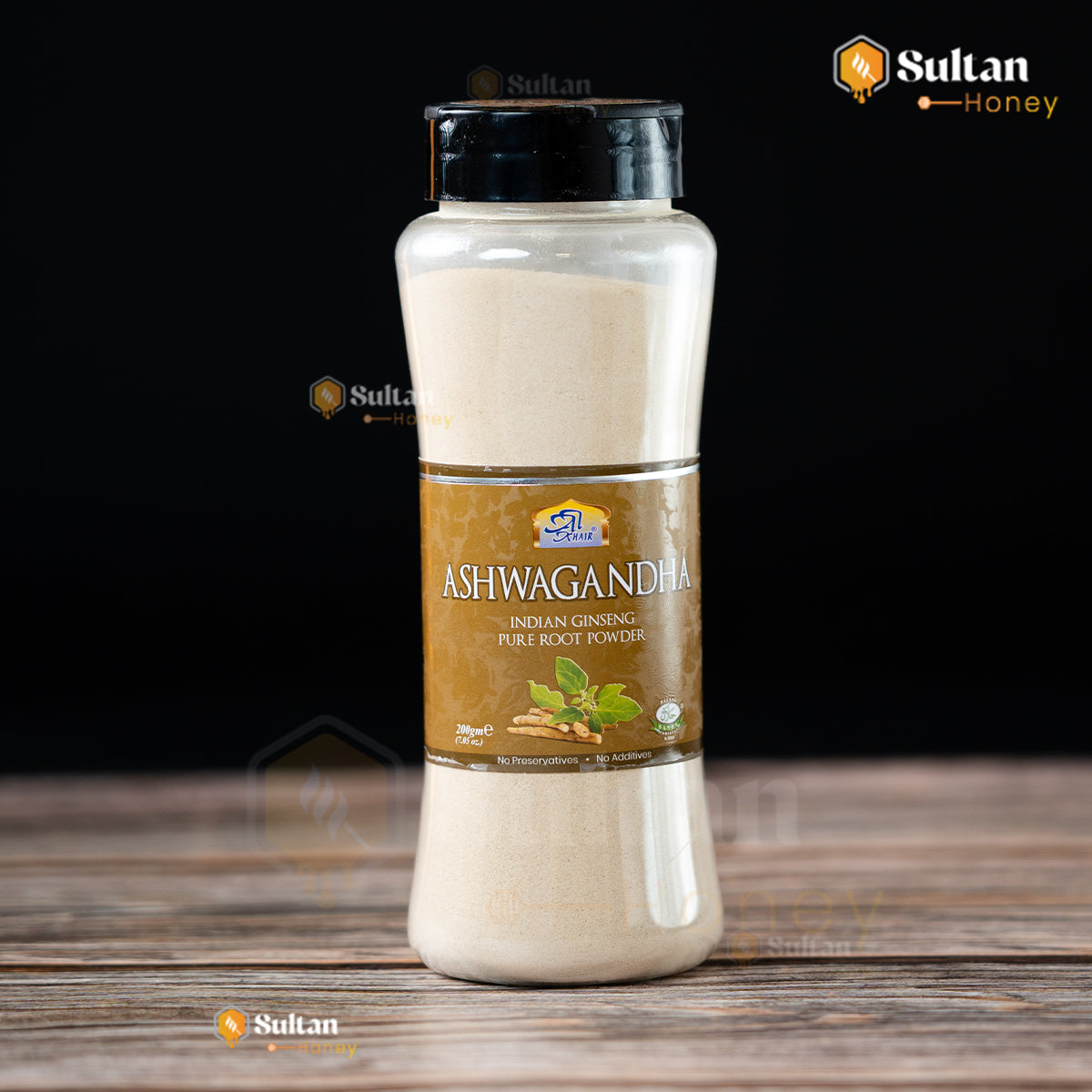 Pure Ashwagandha Root Powder مسحوق جذور الأشواغاندا الطبيعي