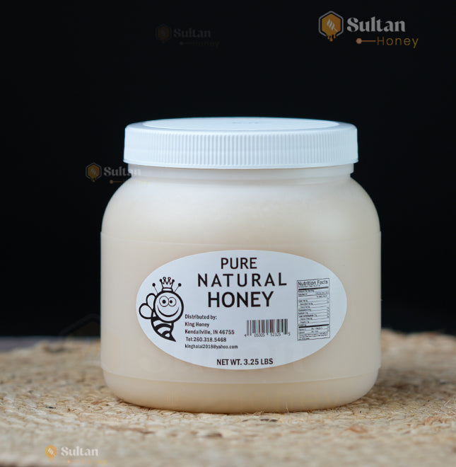 Indiana White Natural Honey عسل إنديانا الأبيض الطبيعي