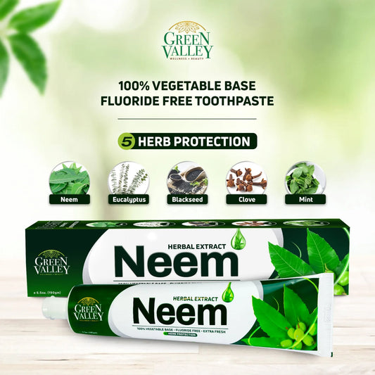 Green Valley Herbal Neem Toothpaste